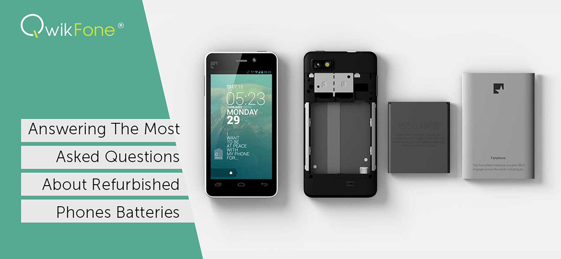 Do refurbished phones have shop new batteries